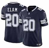 Men & Women & Youth Dallas Cowboys #20 Kaiir Elam Navy 2025 F.U.S.E. Vapor Untouchable Limited Stitched Jersey,baseball caps,new era cap wholesale,wholesale hats